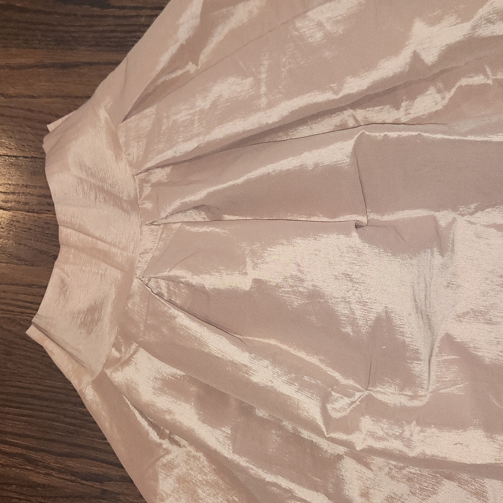 Haute Monde Blush High-Low Skirt - Picture 3 of 7